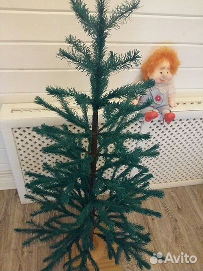 Искусственная голубая ель ссср. 150 см