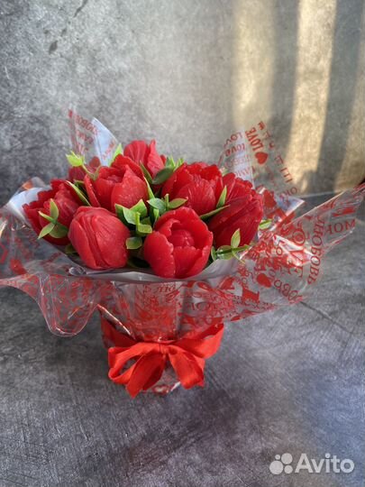 Мыльные букеты