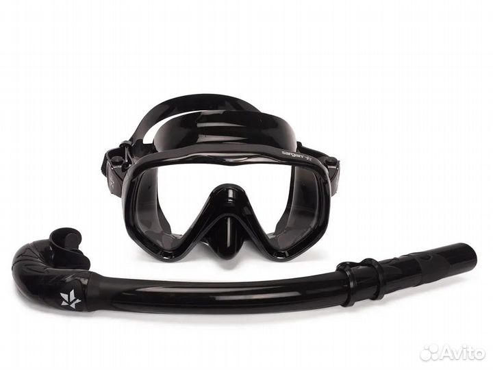 Набор для подводной охоты маска и трубка Окулятор