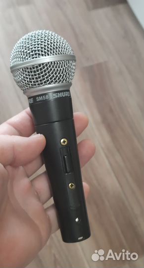 Shure sm 58 + микшер