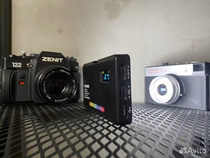 Видео свет панель 140 RGB LED накамерный свет