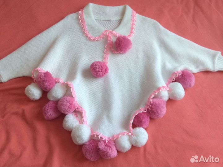 Пончо для девочки