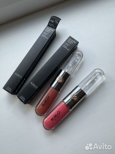 Матовая помада и блеск для губ Kiko