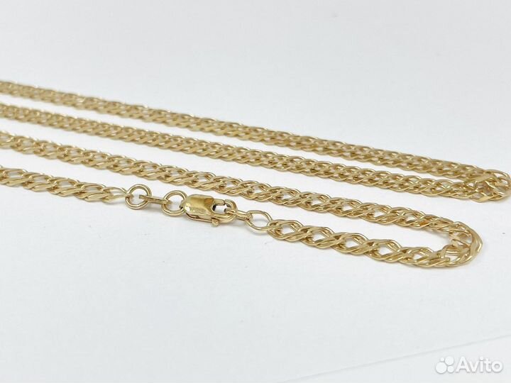 Цепь золотая новая 45 см (вед)