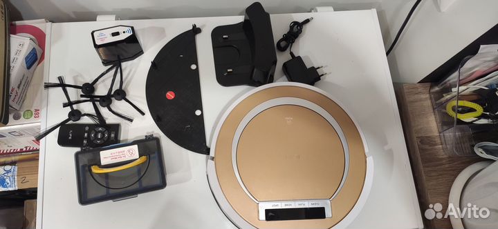 Моющий робот пылесос ilife v55