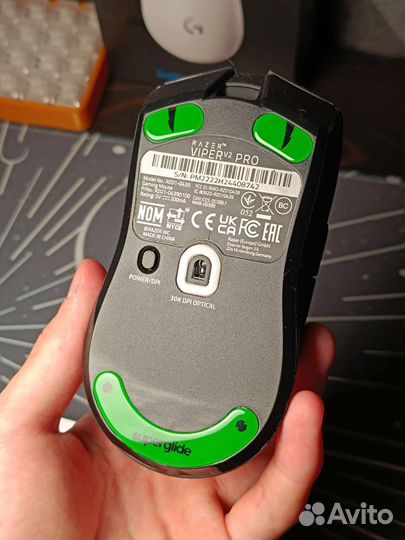 Стеклянные глайды Superglide для Viper v2 pro