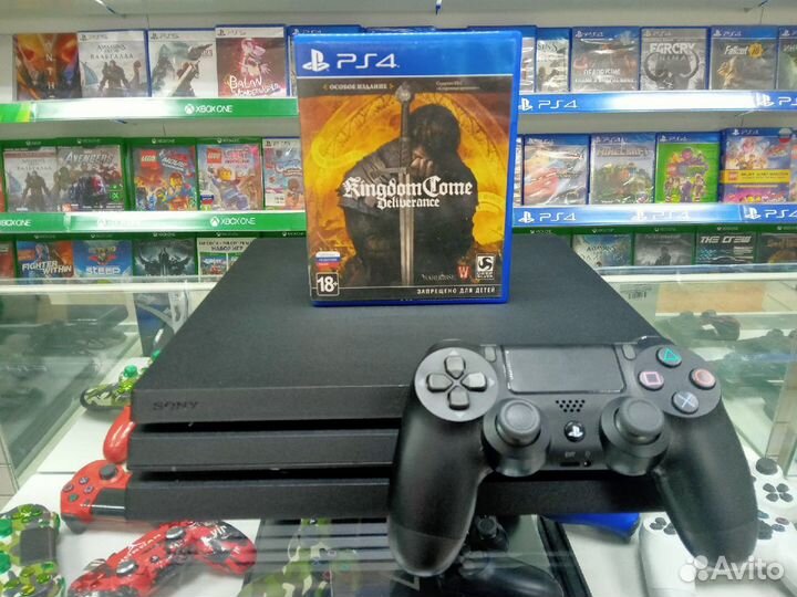 PlayStation 4 Pro 1 Tb + Kingdom Come Deliverance