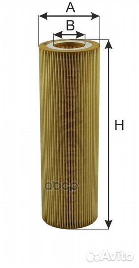 Вставка фильтра масляного HCV scania OG1115ECO