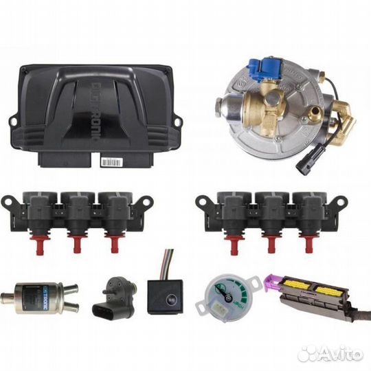 Гбо на Рено Логан К-т Гбо №35 Установка Гбо