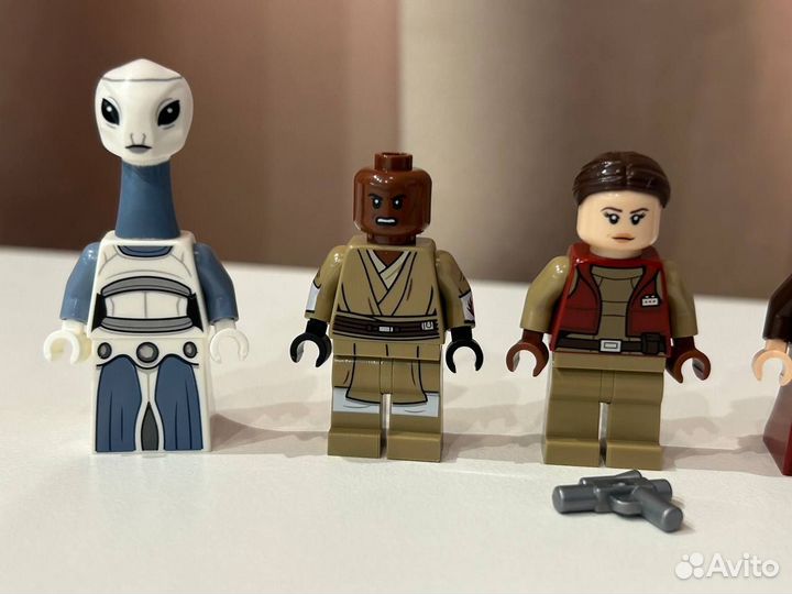 Lego Star Wars новые минифигурки (Эпизоды 1-3)