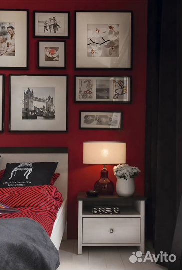 Тумба прикроватная Порто KOM1S/50 джанни,сосна лар