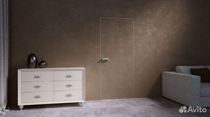 Двери скрытые межкомнатные под отделку