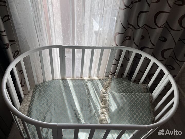 Детская кроватка трансформер 6в1