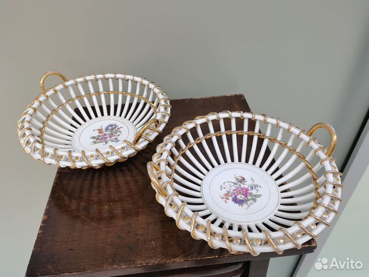 Сухарница пара 1920 - 1930 год Песочное нкпм