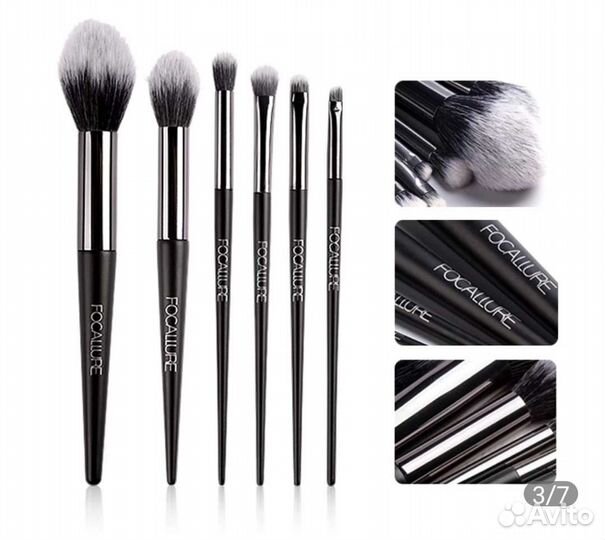 Кисти для проф макияжа новые