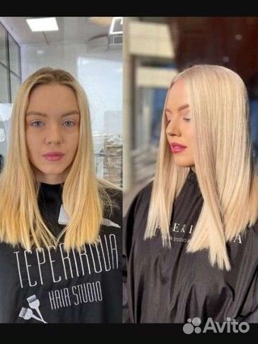 Окрашивание волос и другие парикмахерские услуги