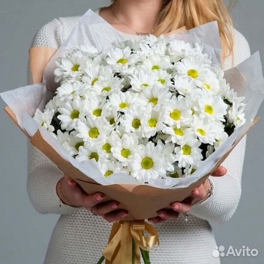 Букет из хризантем 