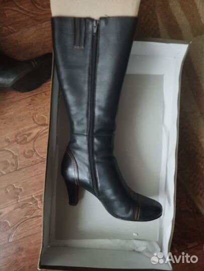 Сапоги женские натуральная кожа