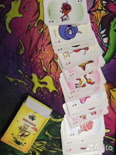 Карты игральные покемон