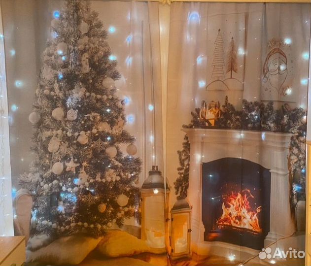 Продам фотошторы 145 *260