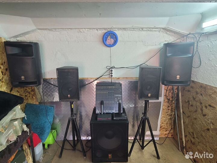 Yamaha msr 400 комплект акустики