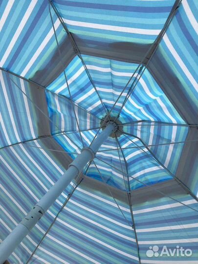 Зонт пляжный с наклоном 2,2м Новый