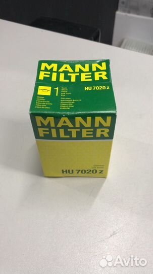 Фильтр масляный mann HU7020Z