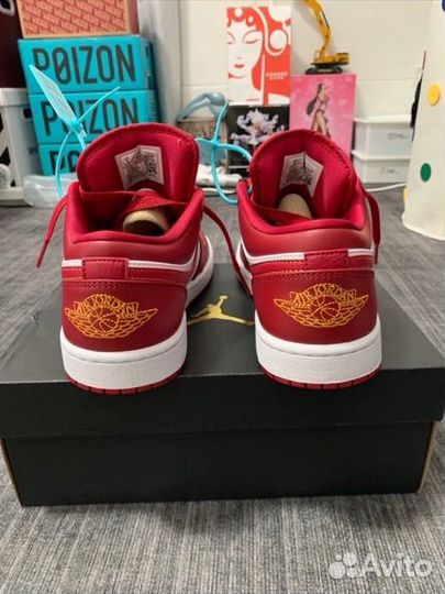 Nike Air Jordan 1 Low Cardinal Оригинал