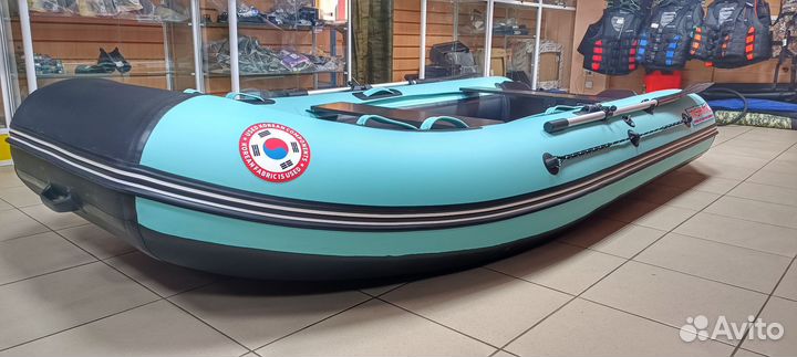 Лодка mishimo lite 350 бирюзовый