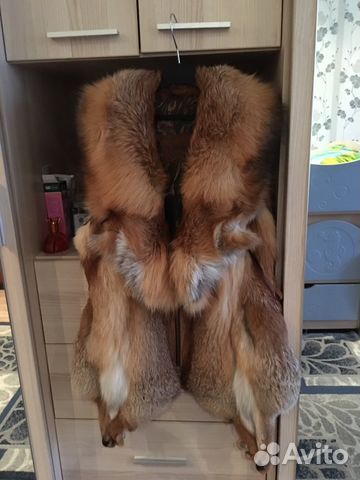 Жилетка меховая из Лисы