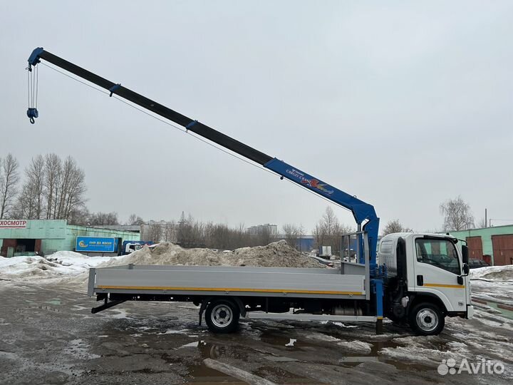 Isuzu NQR90L-M с КМУ, 2019