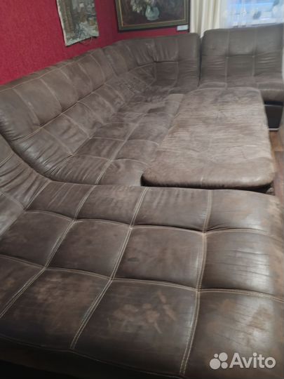 Большой угловой диван раскладной бу