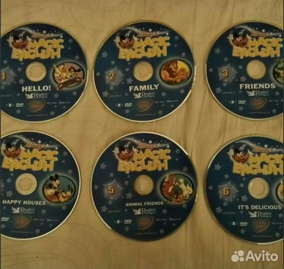 Набор для изучения английского языка magic english