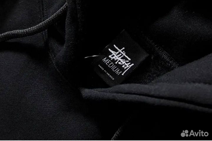 Худи Stussy черное