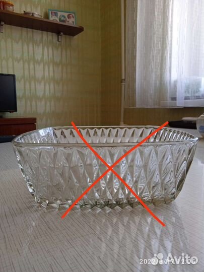 Хрустальная ваза