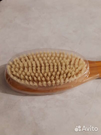 Щётка массажная, массажер, мочалка массажная