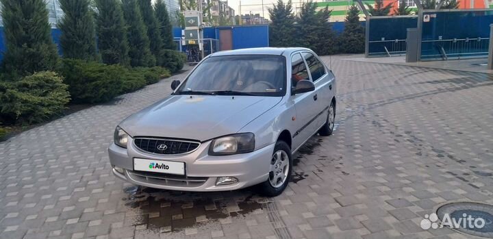 Hyundai Accent 1.5 МТ, 2006, 238 000 км