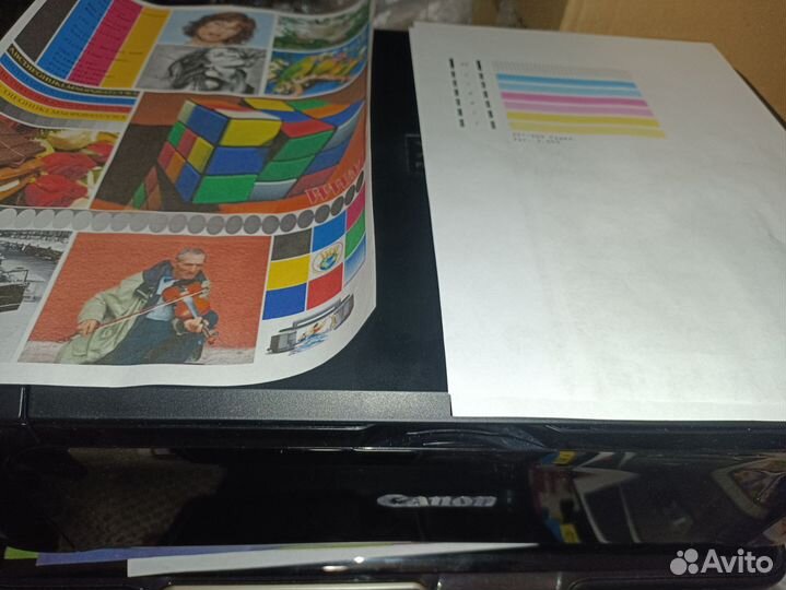 Canon pixma mg3640, new chip color+black