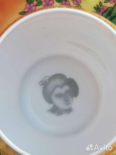 Чашка кофейная набор 6 пар