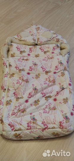 Конверт зимний на овчине