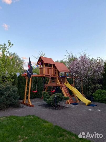 Детская площадка для дачи Савушка Люкс 10