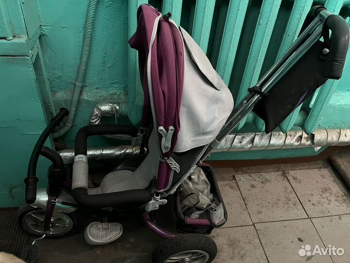 Велосипед с родительской ручкой