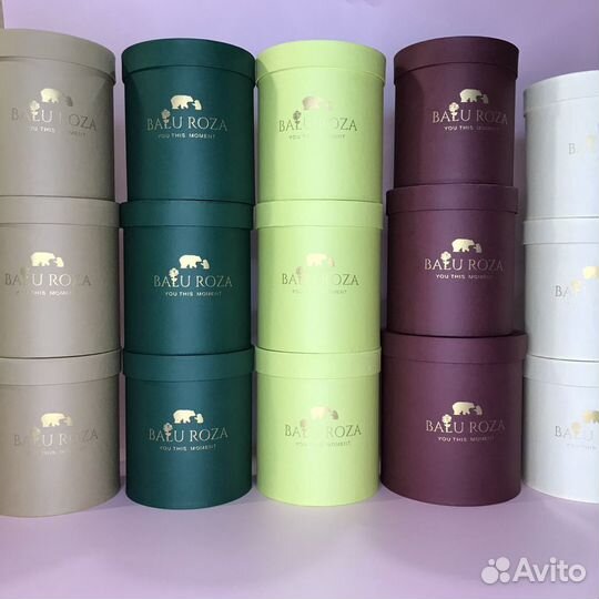 Шляпные коробки для цветов