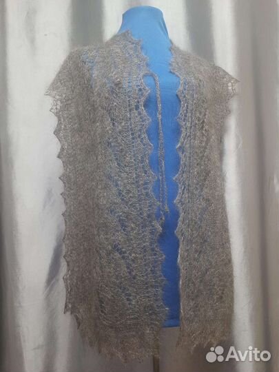 Пуховый платок шаль