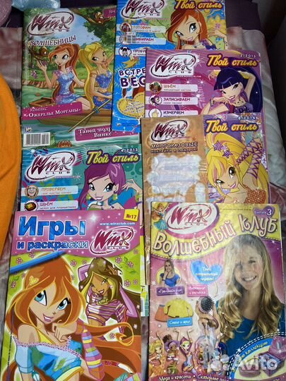 Журнал старые барби,монстер хай,братц