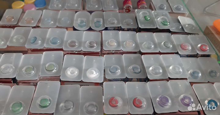 Линзы контактные цветные