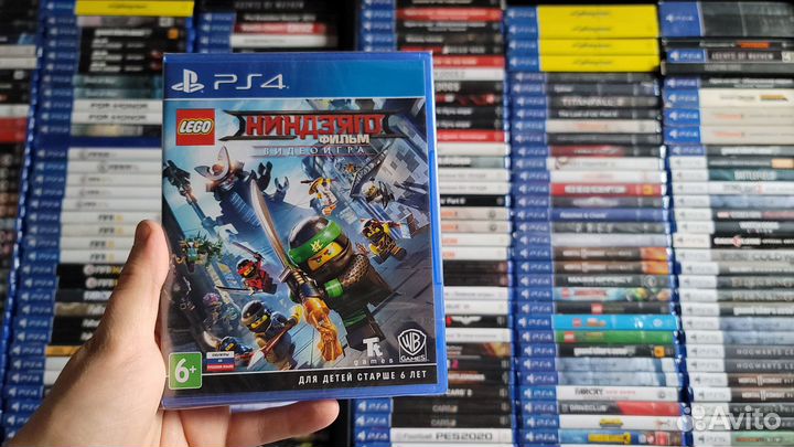 PS4. Lego Ниндзяго. Новый диск