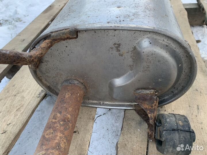 Глушитель на mitsubishi lancer 9