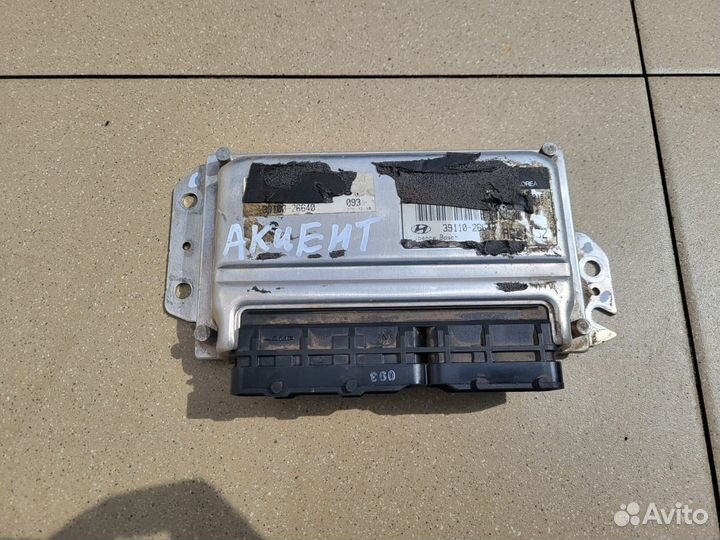 Блок управления двигателем (эбу) Hyundai Accent
