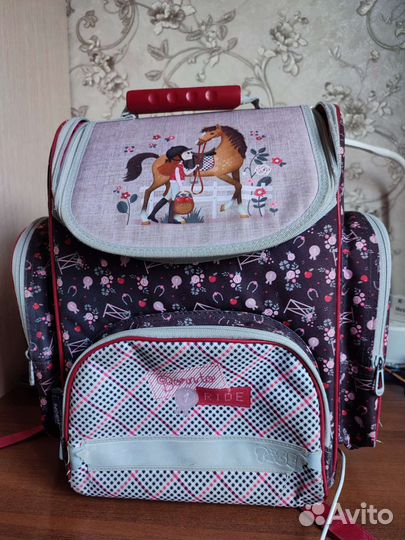 Рюкзак/Ранец портфель школьный детский для девочки